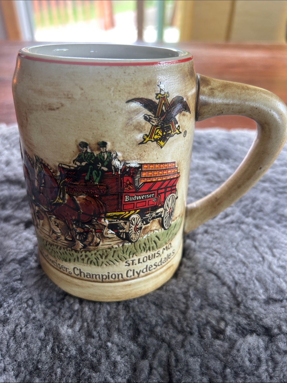 Budweiser 1980’s Holiday Stein